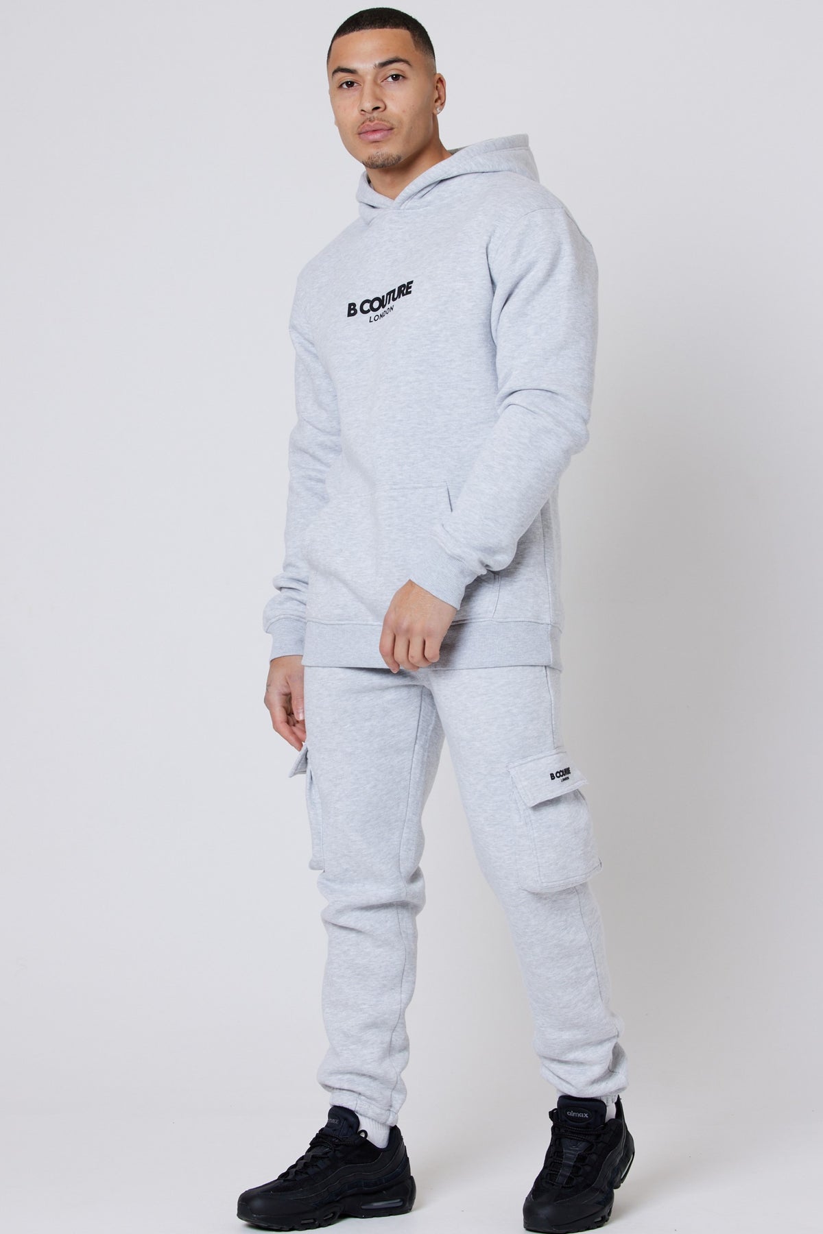 Petergate Tracksuit - Grey Marl